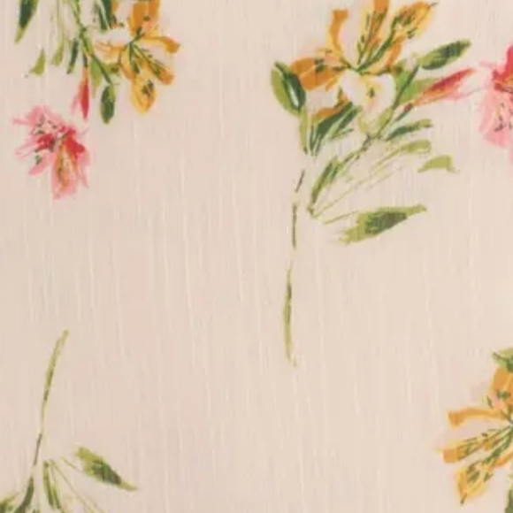 Lush Blousy Ruffle lightweight chiffon wrap dress - Picture 4 of 14